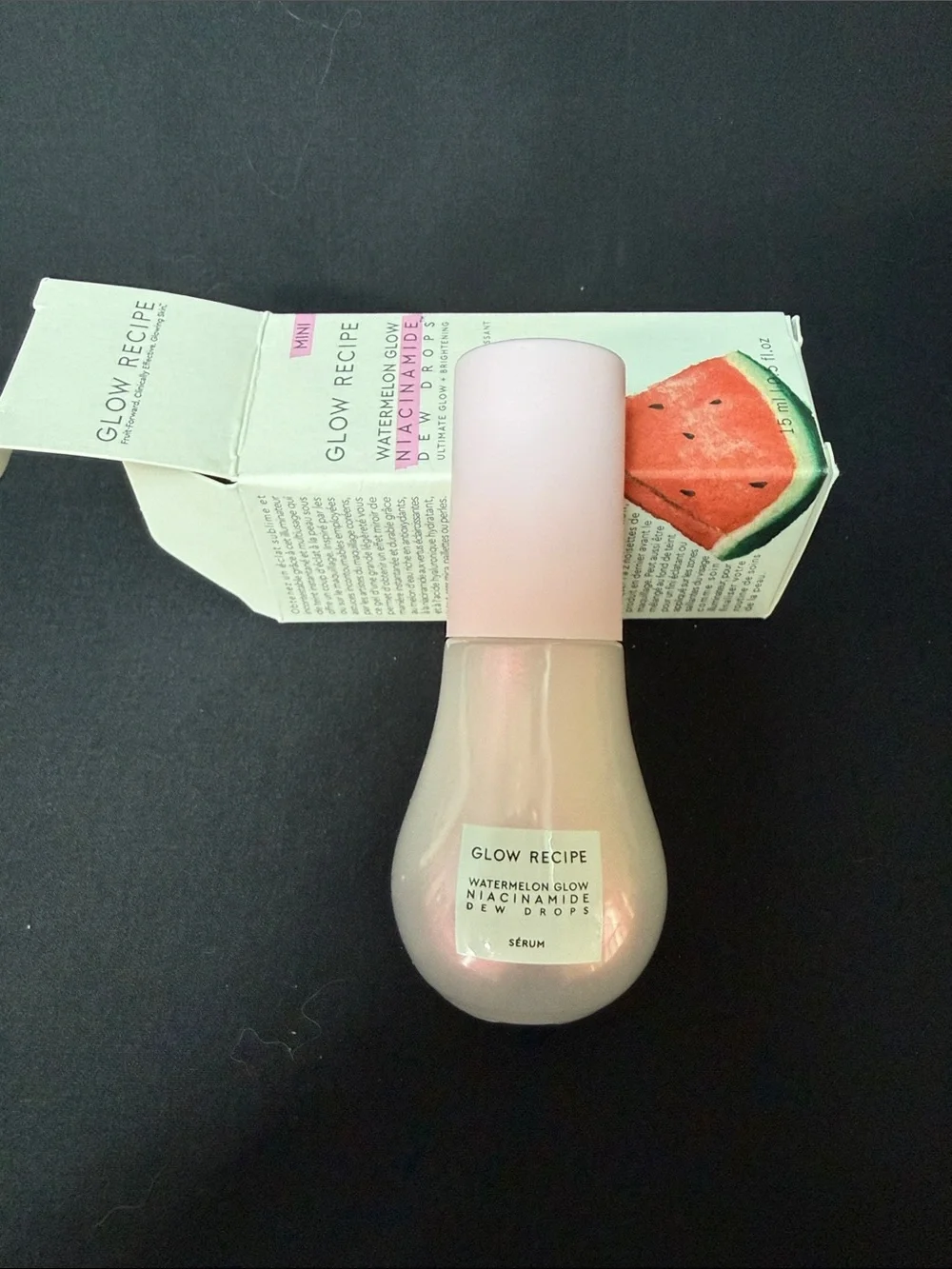 Glow Recipe Watermelon Glow Niacinamide Dew Drops Serum Mini - .5 oz